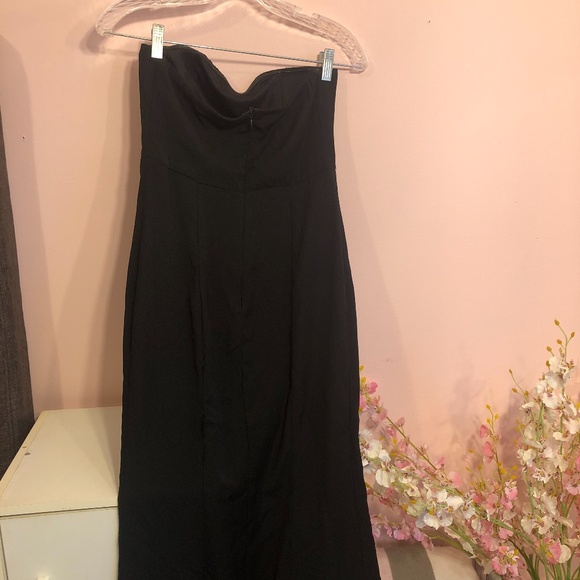 Superdown Strapless Slit Gown - Picture 3 of 7